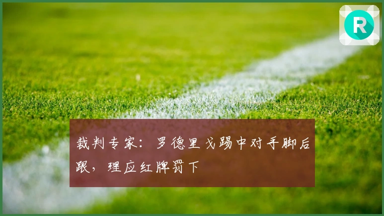 裁判专家：罗德里戈踢中对手脚后跟，理应红牌罚下